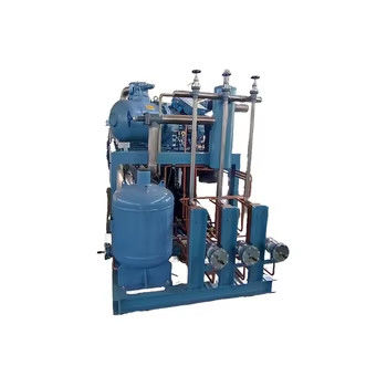 Luftgekühlter Schraubkompressor für Industrieanlagen Neuer Kondensationseinheit Automatische Eigenschaften Kern Motor Kühlschrank